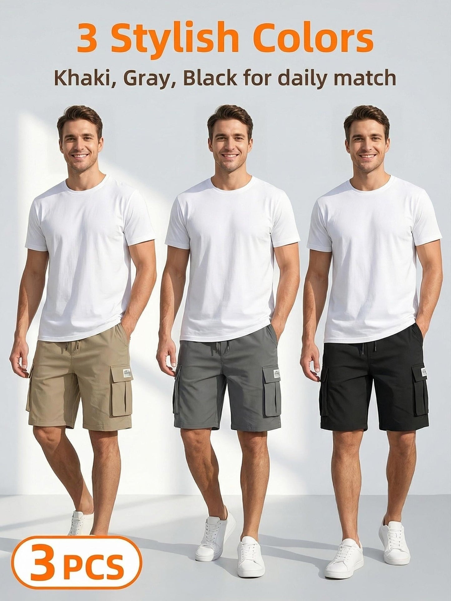 Men's Cargo Shorts - Quick Dry With Pockets Everyday Style 806629