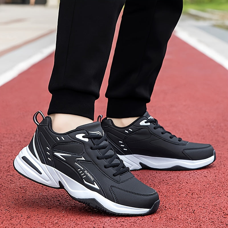Men's Running Shoes - Breathable Mesh Non-Slip Sole for Outdoor & Travel