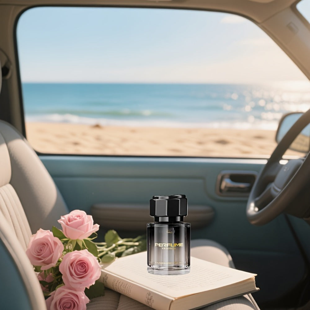 Car Air Freshener - Long Lasting Perfume Scent, No Chemicals & Alcohol-Free, Interior Decoration Deodorizer for Car, Home, Bedroom & Bathroom (Cologne, Encounter or 5-Piece Aromatherapy Set)