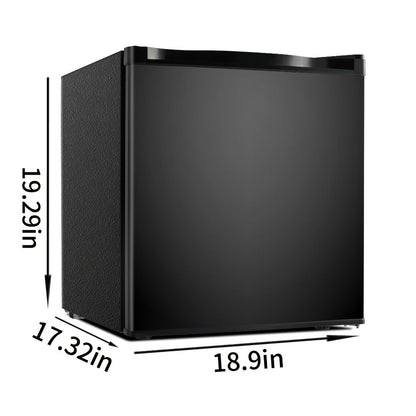 Mini Fridge with Freezer 1.7/3.5 Cu.Ft - Compact Refrigerator with Adjustable Thermostat, Energy Saving, Quiet 38dB, Perfect for Dorm, Bedroom, Apartment, Office & Home Use