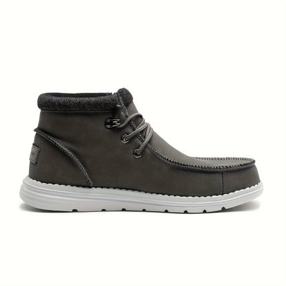 Men's Boots - Slip-On Ease & Warm Lining