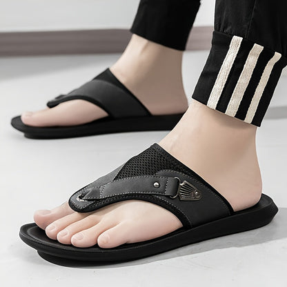 Men's Flip Flops - Breathable Mesh Lightweight for Beach & Water 727717