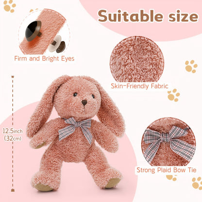 Stuffed Animals Plush Toy Set 5 Pack 12.5 Inch – Soft Teddy Bear Monkey Panda Rabbit Bundle, Birthday Christmas Valentine's Day Gift for Kids Boys & Girls by MaoGoLan