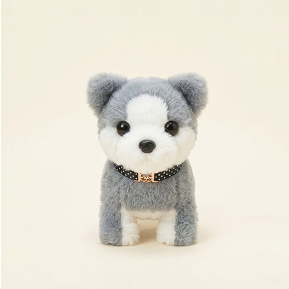 Interactive Walking Plush Pet Toy 9 Styles – Golden Retriever Husky Saint Bernard Kitten Chick Electric Realistic Barking Stuffed Animal, Best Birthday Gift for Toddlers Kids Ages 3+