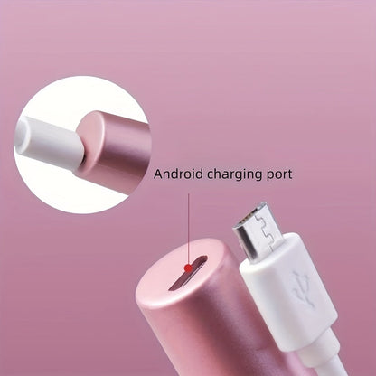 Electric Nail Drill Kit 11-Bit Variable Speed Portable Nail Grinder Machine for Gel Acrylic Natural Nails – Professional Manicure Buffing Filing Cuticle Removal Tool for Home Salon Use Pink
