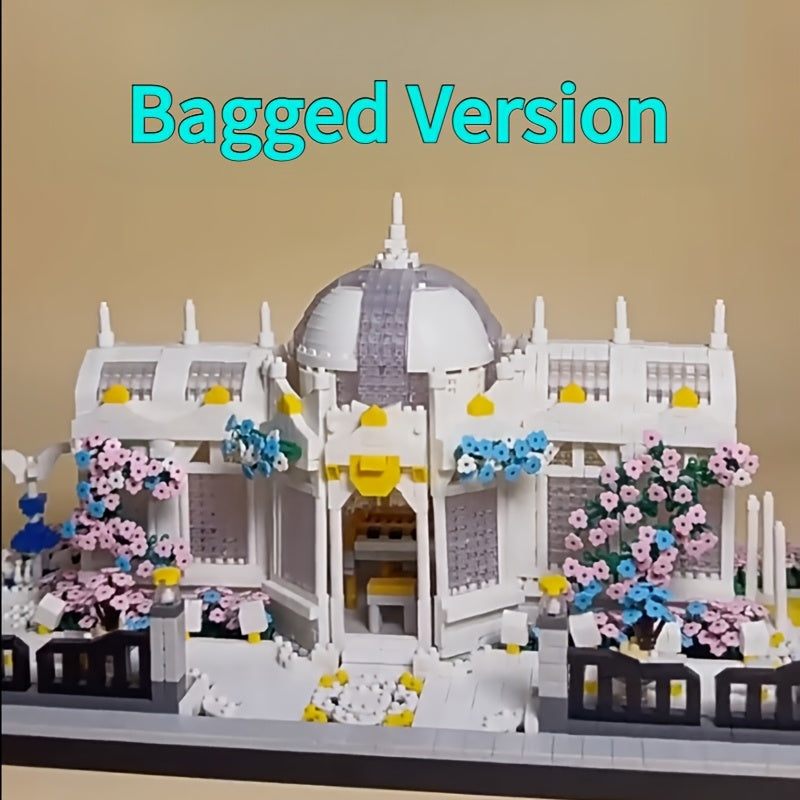 Garden Plaza Micro-Landscape Building Block Set 6700pcs for Adults 14+ – Advanced Architecture Model Construction Kit Collector Display Piece Home Decor Birthday Christmas Halloween Gift Box or No Box