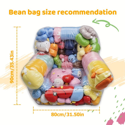 Clear Kids Storage Sofa with Large-Capacity Storage and Padded Seat for Kids' Room detail image - detail view 7