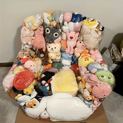 Clear Kids Storage Sofa with Large-Capacity Storage for Organized Everyday Storage detail image - detail view 3
