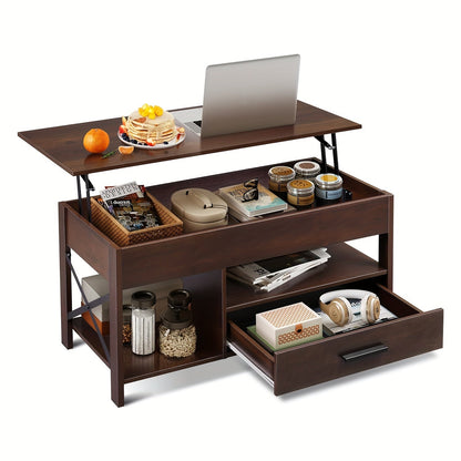 Coffee Table shown in the Espresso option