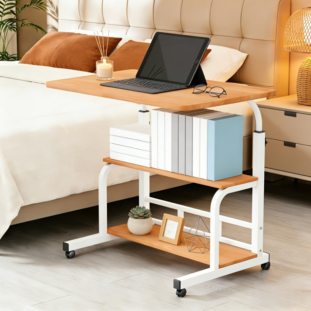 Computer Desk with Adjustable Height for Work, Display, and Everyday Use in Home Office detail image - detail view 3