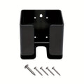 Charging Gun Holder Set, Charging Gun Wall Mount, Charger Nozzle Storage Bracket, Courtyard Parking Wall-mounted Charging Gun Organizer, Suitable for Various Electric Vehicle Charging Station Integrated Hook Accessories