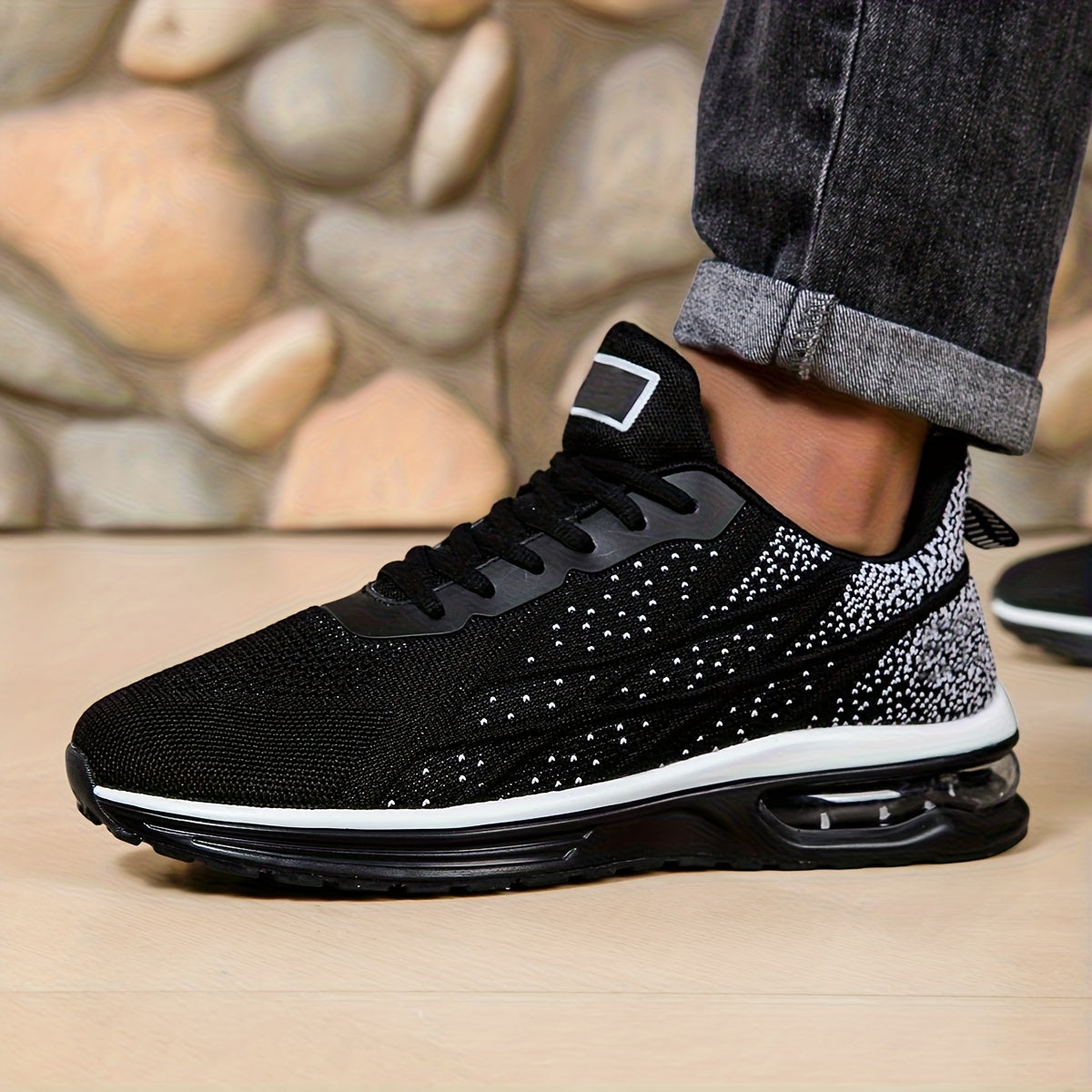 Men's Running Shoes - Non-Slip Sole & Breathable Comfort 243173
