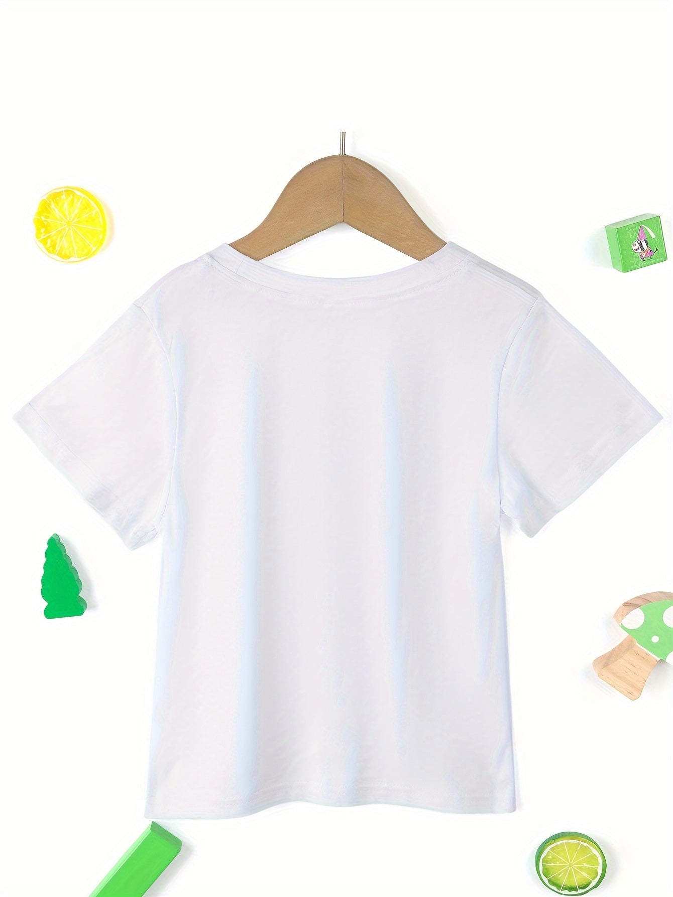Girls Graphic Print T-Shirt - Short Sleeve