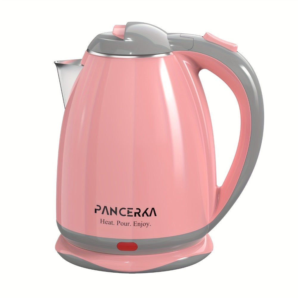 Hot Water Boiler Electric Kettle 1.8L Stainless Steel Fast Boiling Auto Shut-Off Countertop Instant Kettle for Coffee Tea Maker Pink White