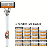 1 handle + 23 blades