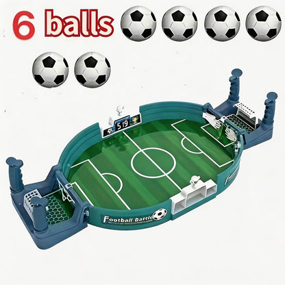 Tabletop Soccer Game for Kids – Portable 2 Player Football Board Game, Parent-Child Competitive Table Football Toy, Durable PP Material, Indoor Family Party Game, Birthday Christmas Thanksgiving Gift