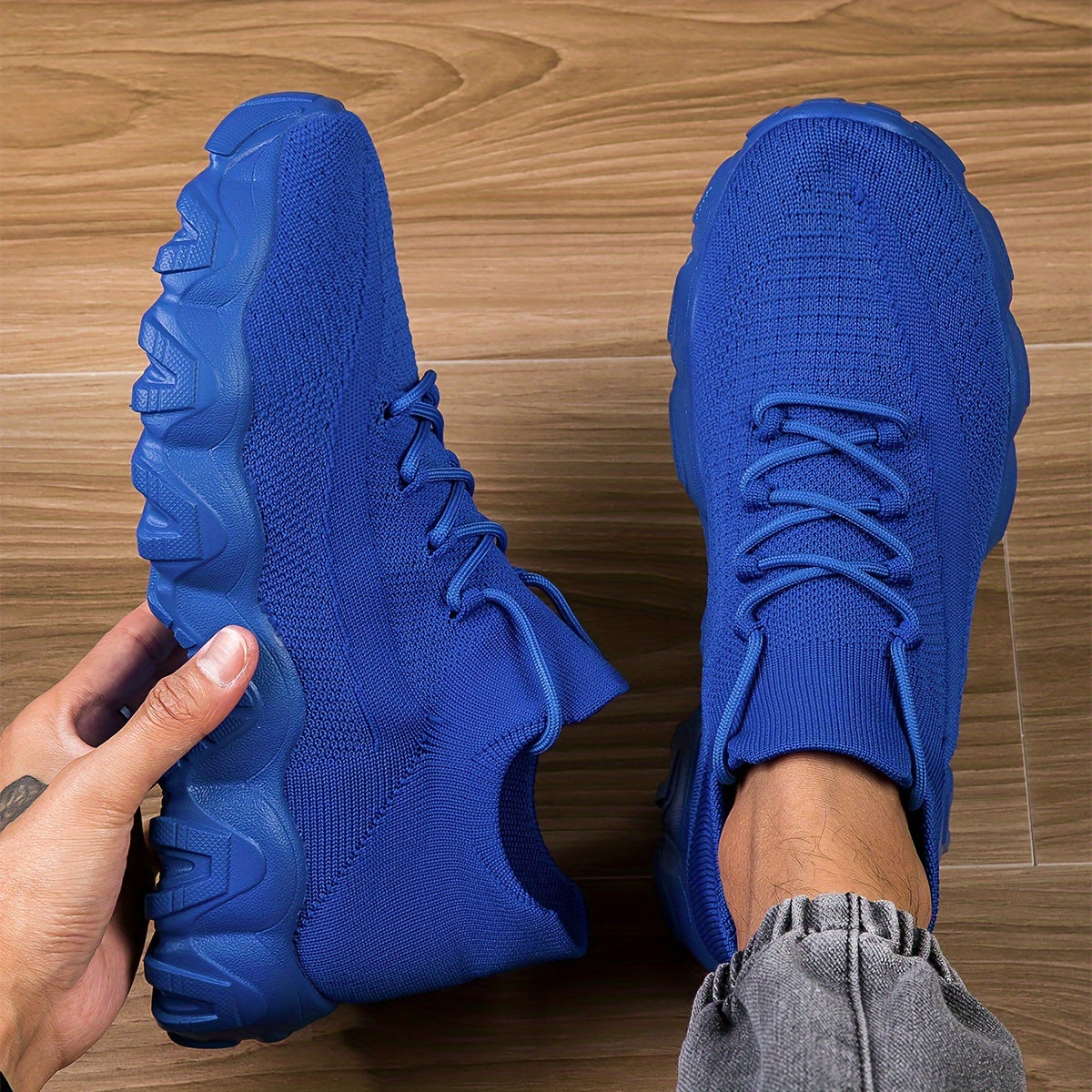 Men's Athletic Shoes - Breathable Comfort 108645