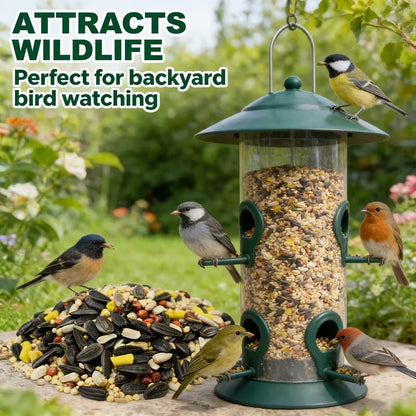 Wild Bird Seed 1 lb Premium No-Filler Mix – Attracts Songbirds, Works in Hanging Feeders, Lawn Stands & Ground Feeders, Year-Round Outdoor Bird Feeding, Porch & Garden Friendly