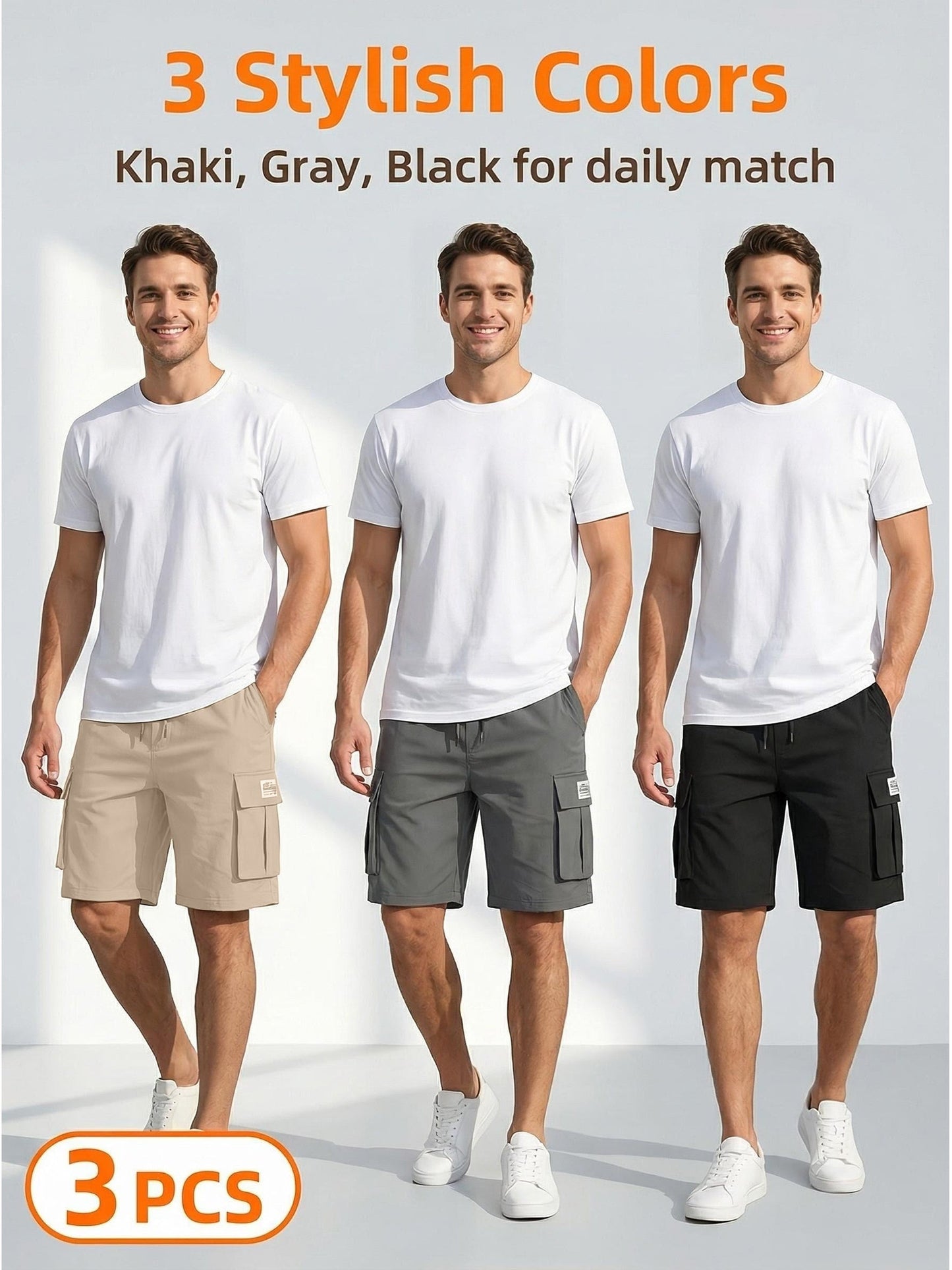Men's Cargo Shorts - Quick Dry With Pockets Everyday Style 806629