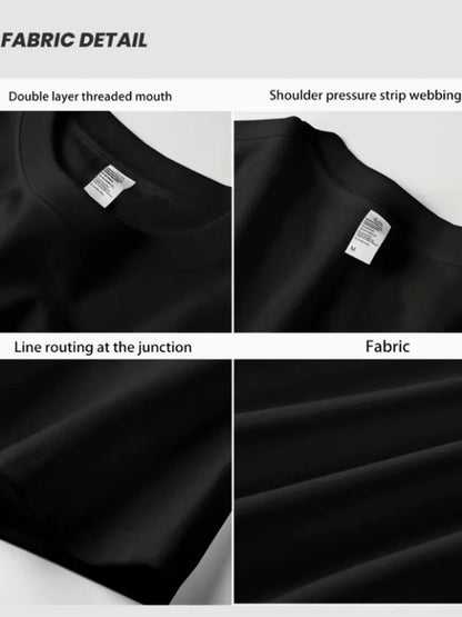 Men's Performance T-Shirt - Crew Neck Short Sleeve Everyday Style 498213