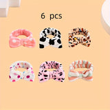 6-pack patterned headbands