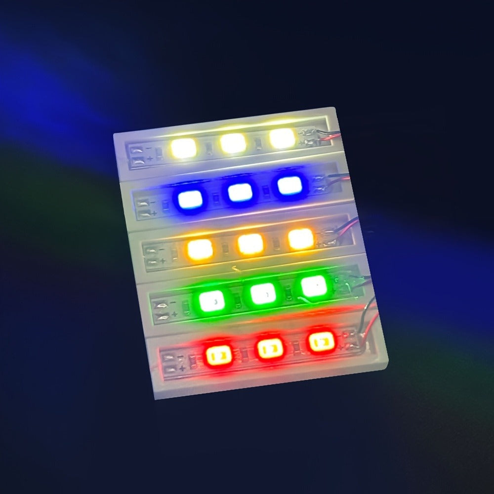 LED Lighting Kit for Building Blocks 20pcs 1x4 Brick Lights – LEGO Compatible MOC City Modular Builds Illumination Accessories for Kids & Adult Collectors, Great Birthday Gift