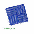 25 Garage Floor Mats Multi-Purpose Auto Detailing Plastic Spliced Mesh Floor Tiles Car Wash Floor Mats Are a Must for Every Garage!