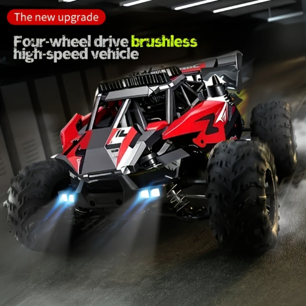 High Speed RC Off-Road Car 50km/h Remote Control Truck All Terrain Tires ABS Body 2.4G Drift Racing Toy Boys Girls Birthday Halloween Gift