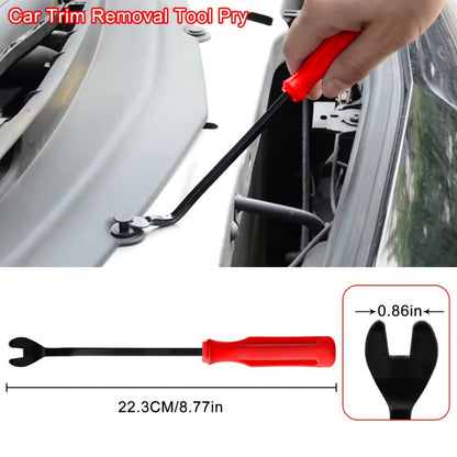 Fuel Line Pliers Set 8pcs Heavy Duty – Auto Fuel System Repair Kit with 80° Disconnect Pliers, Hose Clamp Pliers, Caliper & Filter Tool, Durable Steel, Red & Black Handles for Mechanics & DIY