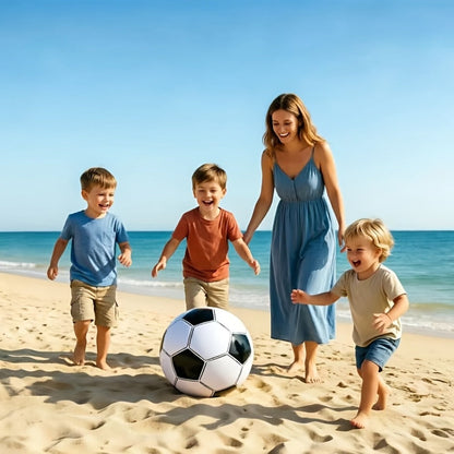 Bulk Inflatable Soccer Balls 16 Inch Colorful Outdoor Footballs Set of 4 8 or 12 for Pool Party Beach Soccer Kids Sports Birthday Field Day Summer Games