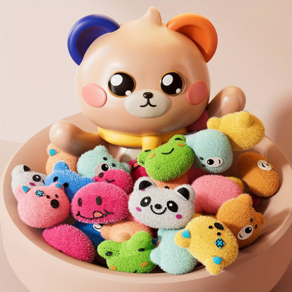 Mini Claw Machine for Kids with Lights Music Pink – Large 16.9" Arcade Claw Toy with 20 Coins 16 Plush Dolls USB Cable, Fun Birthday Christmas Gift for Girls Boys Ages 3 6 8 10+
