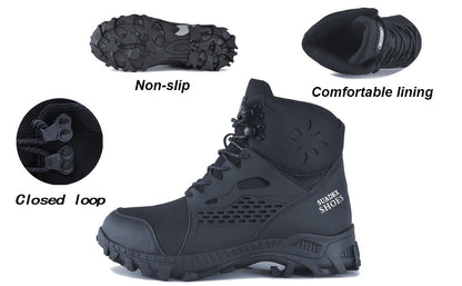 Unisex Work & Safety Boots - Steel Toe Protection