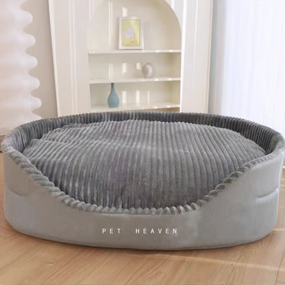Large Dog Bed Washable Orthopedic Pet Bed – Machine Washable, Bite Resistant, Anti-Slip, All Season Comfort for Medium & Large Dogs, Removable Cover