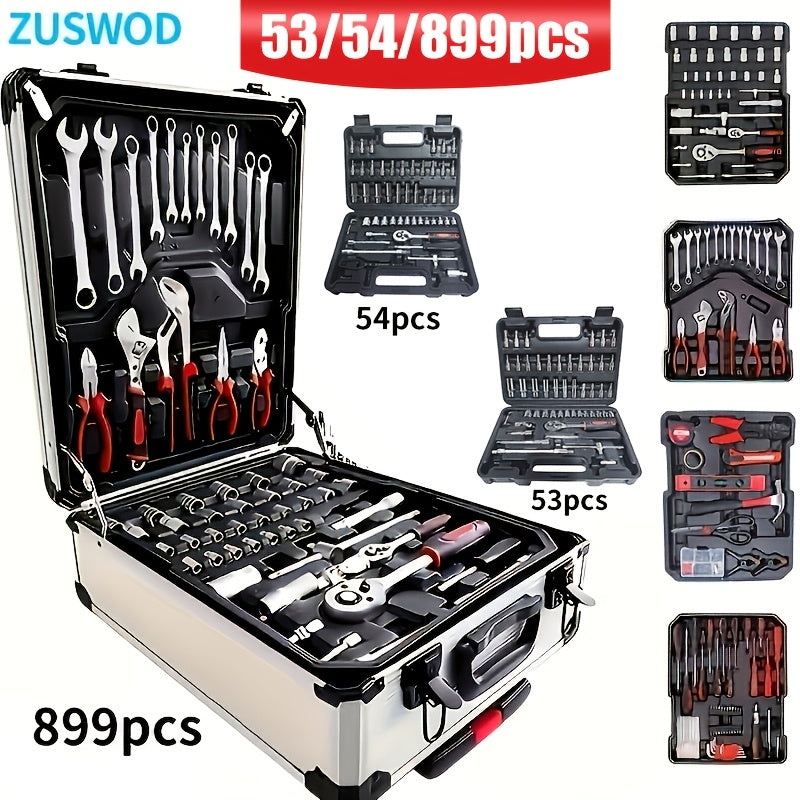 Professional Tool Set, Multi-functional Toolbox, Portable Design, for Home And Car Repair, A Tool Set for Enthusiasts And Professionals, A Gift for Friends, Local Shipping