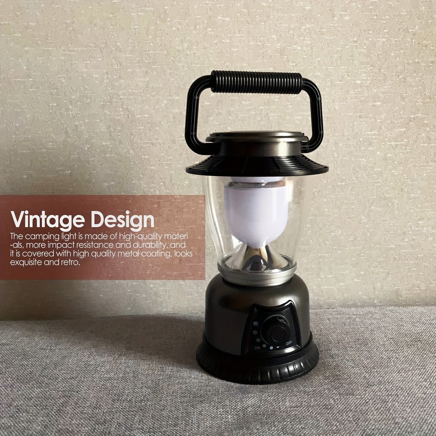 4-Pack COB LED Camping Lantern Dimmable Battery Powered - High Brightness Portable Camp Lights for Hiking, Fishing, Emergency Power Outage & Outdoor Adventures, Adjustable Brightness Tent Lantern Set