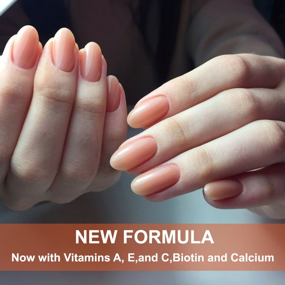 Vitamin Nail Strengthener 3-Day 10ml Alcohol-Free Formula – Prevents Breakage Peeling & Chipping, Nail Hardener for Soft Thin Brittle Nails, Strengthens & Protects Daily Nail Treatment for Women