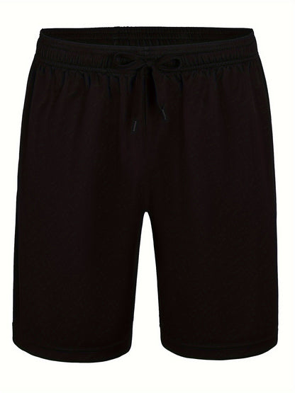 Men's Athletic Shorts - Drawstring Waist With Pockets Modern Style