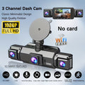 360 ° 3/4-channel 1080P High-definition Ultimate Safety Driving Recorder Set, Dash Camera for Cars, Night Vision, Loop Recording - Car, 24/7 Recording Parking Mode Monitor, WDR, G-Sensor, Optional 32GB Card