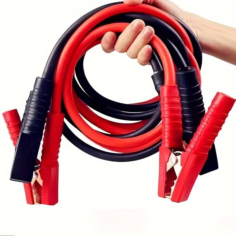 Jump Starter Cables for Car Batteries, Suitable for Vehicles Like Cars, Trucks, And Suvs - 157.48 inch Long, Without Battery