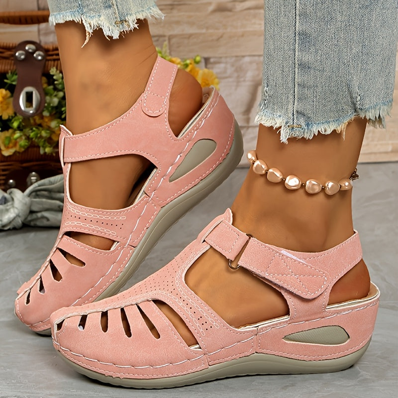 Women's Platform Sandals – Breathable Lace-Up for Everyday Wear