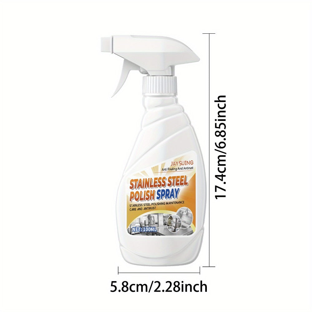 Stainless Steel Cleaner & Pot Bottom Cleaner Paste – Removes Black Grime, Rust & Grease from Pots, Pans & Kitchen Surfaces, Long-Lasting Shine in One Step