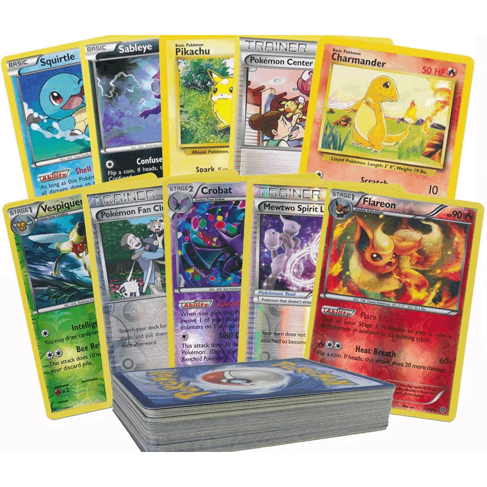 Pokemon 200 Card Bulk Bundle Guaranteed Rare – 5 Rares + 4 Holo Foil + 1 Ultra Rare | Authentic TCG Collection for Kids Fans & Collectors | Deck Building Starter Gift Set