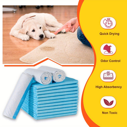 Dog Training Pads Extra Large 34x46 Inch – 6-Layer Leak-Proof Super Absorbent Puppy Pee Pads, 30-Count Pack for Indoor Potty Training