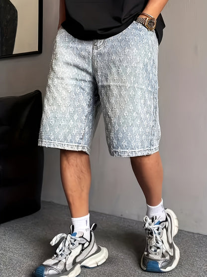 Men's Denim Shorts - Relaxed Fit Travel Style