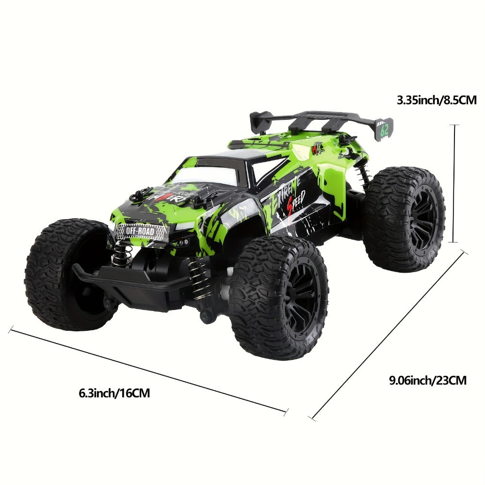 RC Climbing Car for Kids 3+ Full Proportional Drift 4WD Off-Road – Large High Speed Tank Style Remote Control Truck Toy Indoor Outdoor Birthday Christmas Holiday Gift Boys Children Mixed Color