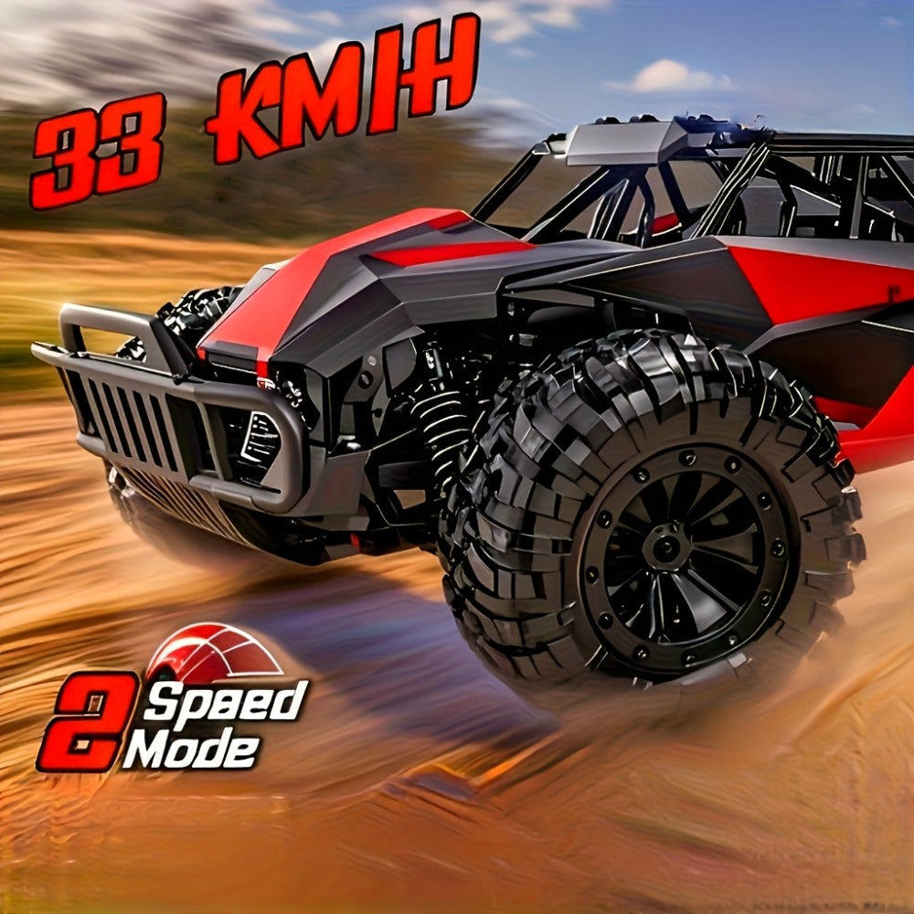 High-Speed RC Off-Road Car 40km/h 4WD All-Terrain Remote Control Climbing Truck with Long-Lasting Battery – Outdoor Racing Vehicle for Boys Kids Teens Ages 8+, Birthday Christmas Gift