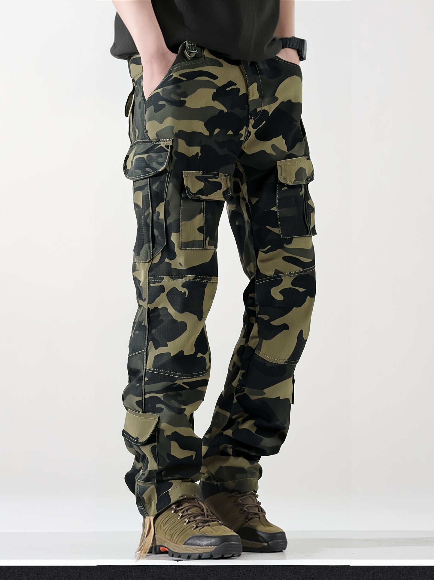 Men's Cargo Pants - Multi Pocket Workwear Style 315749