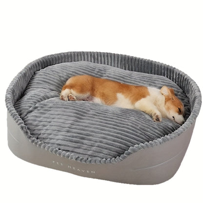 Large Dog Bed Washable Orthopedic Pet Bed – Machine Washable, Bite Resistant, Anti-Slip, All Season Comfort for Medium & Large Dogs, Removable Cover