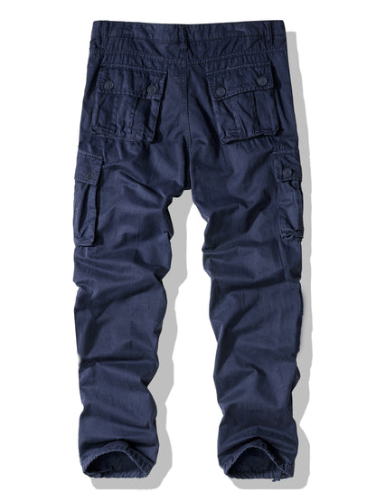 Men's Cargo Pants - Regular Fit With Pockets