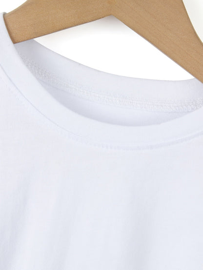 Girls Graphic Print T-Shirt - Short Sleeve